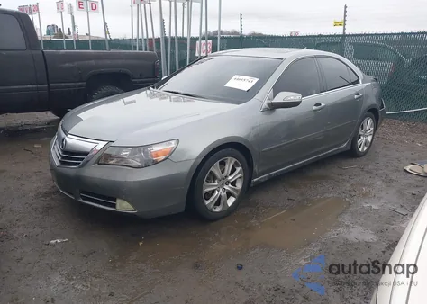 2010 Acura Rl 3.7 из США, поврежденный, VIN JH4KB2F60AC002436